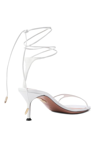 Кожаные босоножки bikini 65 AQUAZZURA, арт. BKNMIDS1-NAP-0PW, фото 5