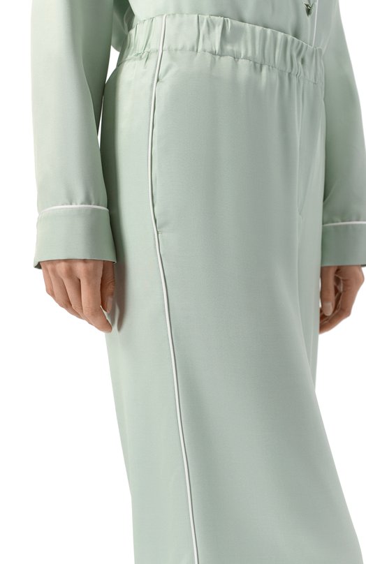 Шелковые брюки MVST M26.2PW.T012/F138 Зелёный  M26.2PW.T012/F138 Фото 5