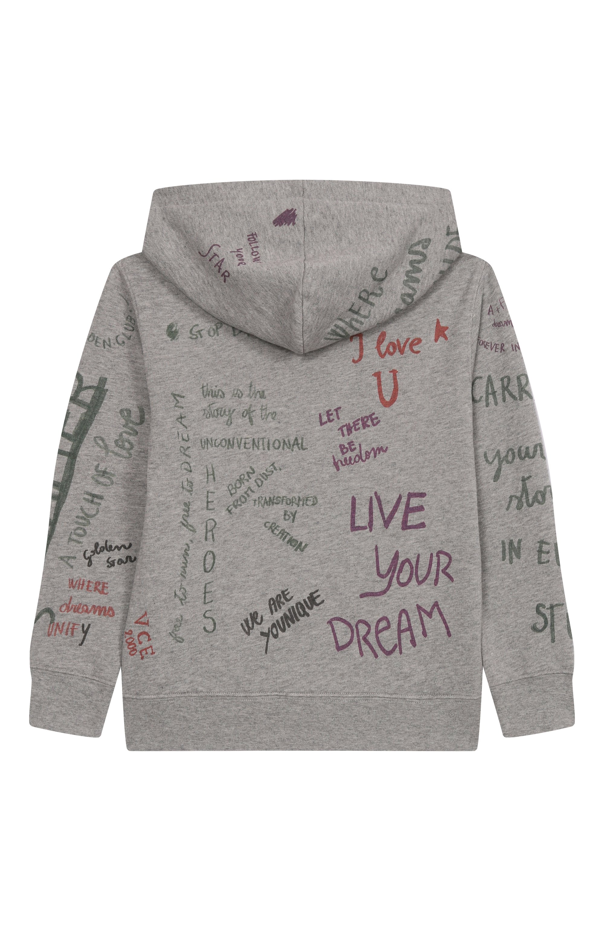 Хлопковое худи GOLDEN GOOSE DELUXE BRAND, арт. GKP02044.P002189, фото 2