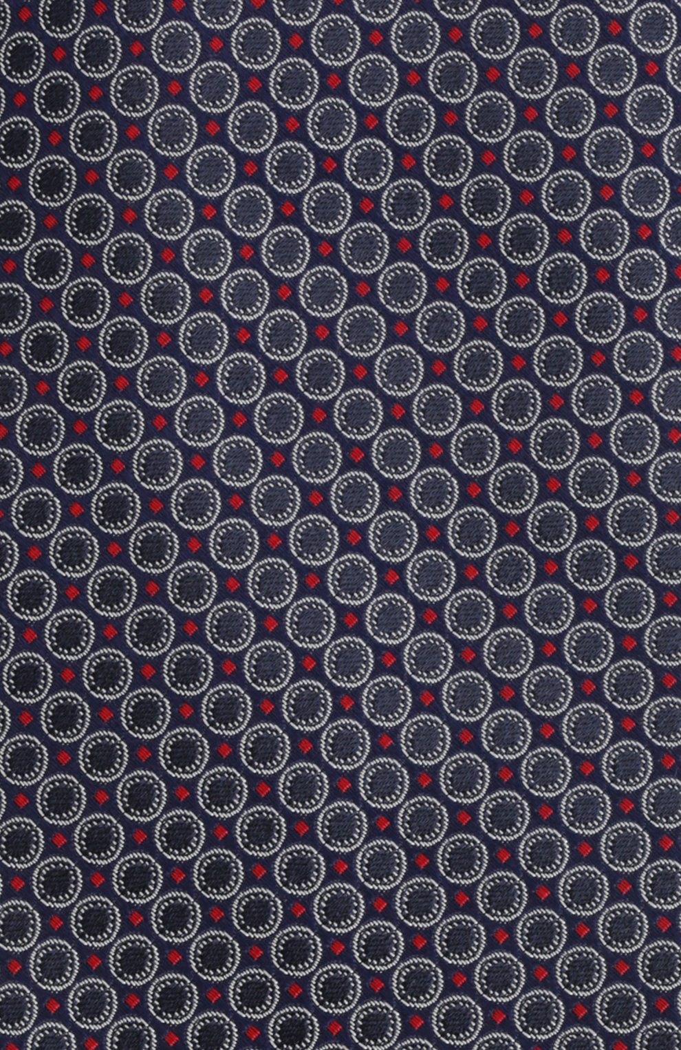 Шелковый галстук CANALI темно-синего цвета по цене 14650 руб., арт. 18/HJ03460, фото 4 Шелковый галстук CANALI, арт. 18/HJ03460, фото 4