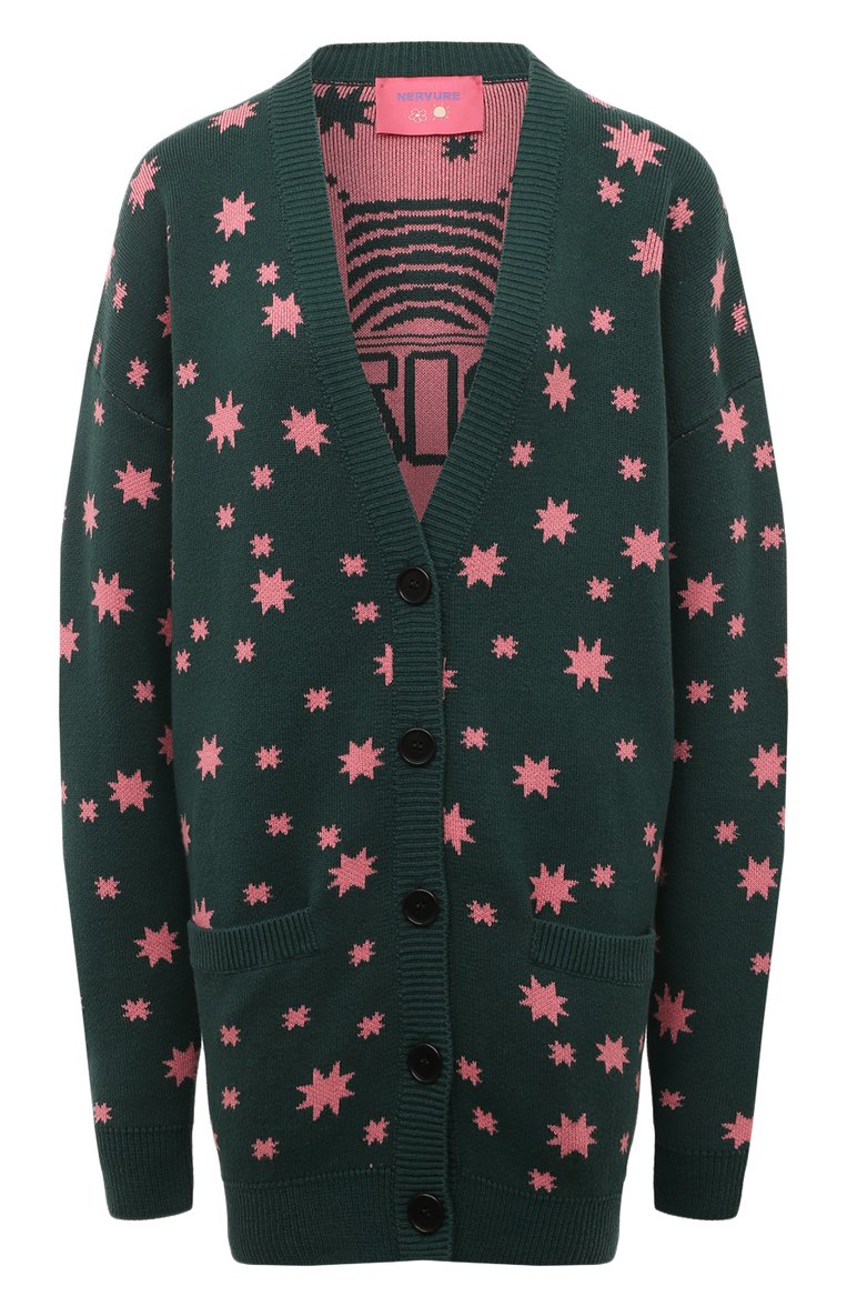 Кардиган из хлопка и шелка NERVURE, арт. 10070, фото 1