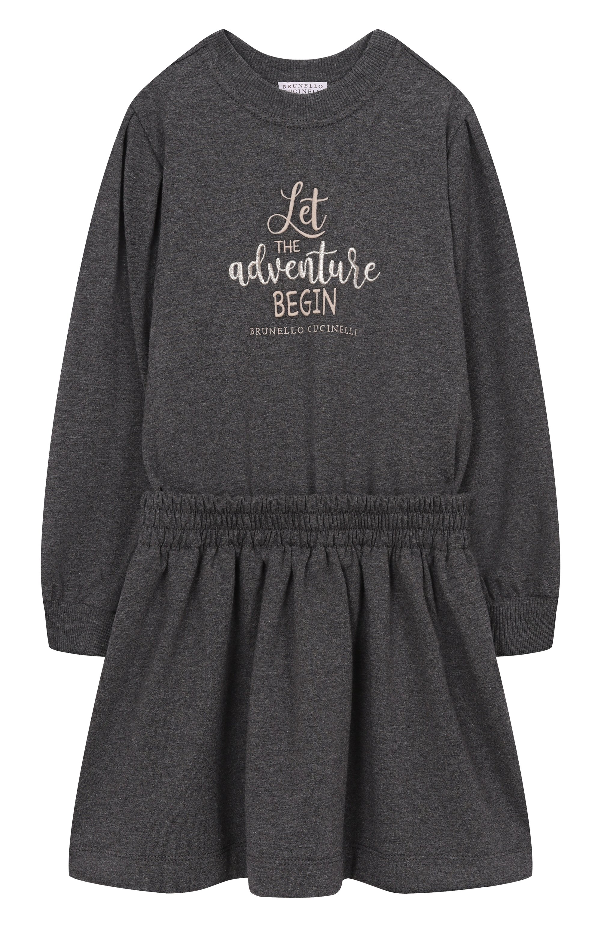 Хлопковое платье BRUNELLO CUCINELLI, арт. BH827A324A, фото 1
