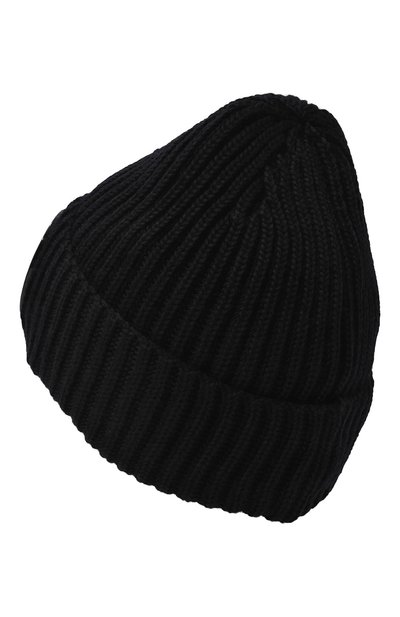 Шерстяная шапка C.P. COMPANY темно-синего цвета по цене 19700 руб., арт. 17CMAC122A005509A, фото 2 Шерстяная шапка C.P. COMPANY, арт. 17CMAC122A005509A, фото 2