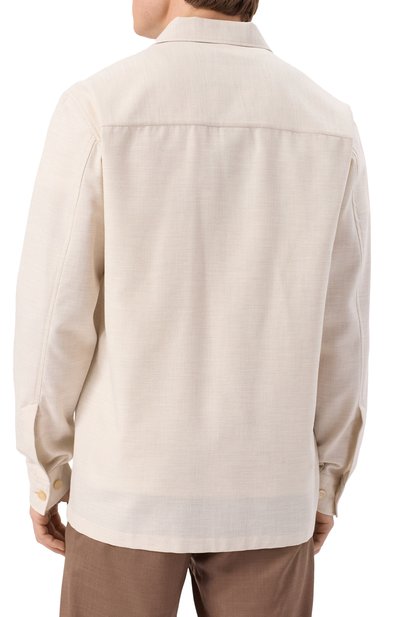 Рубашка из хлопка и шерсти STEFANO RICCI, арт. SP007776/CTW02S, фото 4