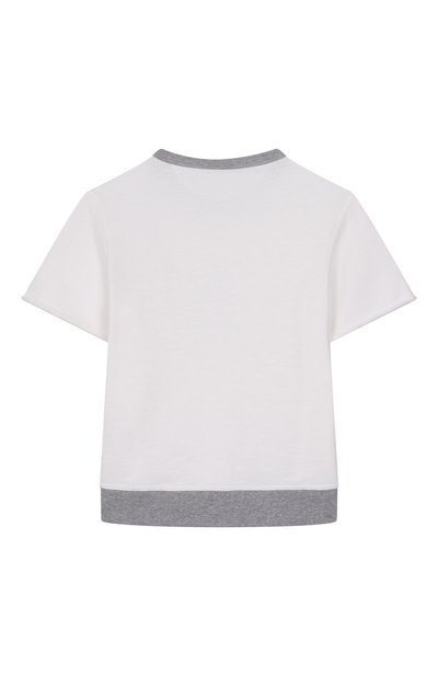 Свитшот из хлопка и льна BRUNELLO CUCINELLI, арт. BR831E501A, фото 2