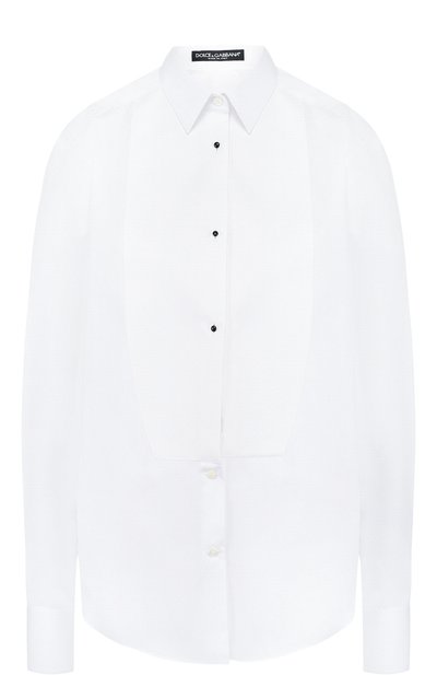 Женская хлопковая рубашка DOLCE & GABBANA, арт. F5J21T/FU5GK
