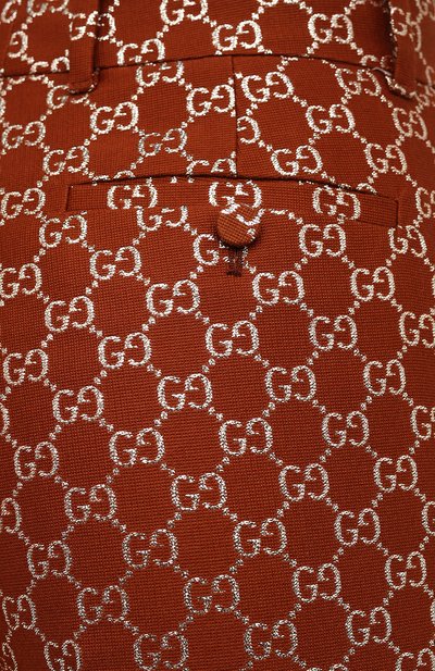 Брюки из шерсти и шелка GUCCI, арт. 627877/ZAD7L, фото 5