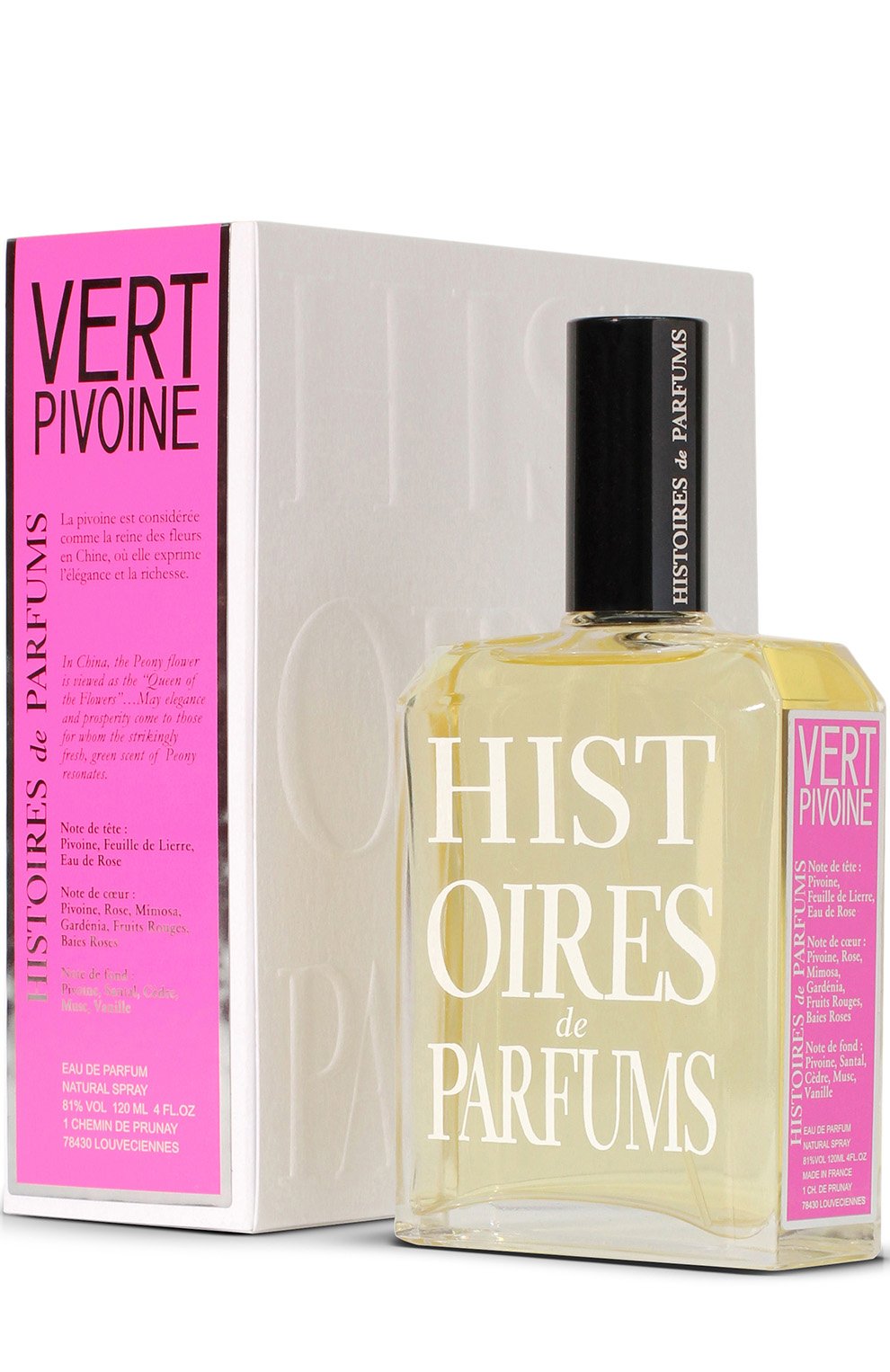 Парфюмерная вода vert pivoine (120ml) HISTOIRES DE PARFUMS бесцветного цвета по цене 6140 руб., арт. EDPVPP, фото 1 Парфюмерная вода vert pivoine (120ml) HISTOIRES DE PARFUMS, арт. EDPVPP, фото 1