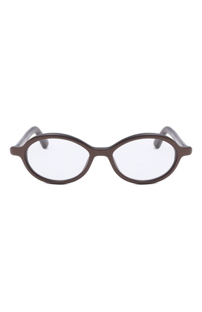 Оправа JACQUEMUS коричневого цвета по цене 26400 руб., арт. JAC123 C40PT, фото 3 Оправа JACQUEMUS, арт. JAC123 C40PT, фото 3