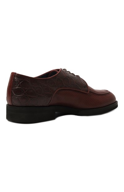 Дерби из кожи каймана ZILLI, арт. ZMA11/002_1, фото 5