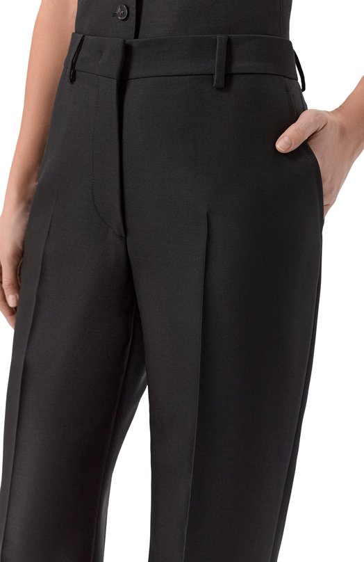 Шерстяные брюки MVST M25.1MW.T015/11590 Чёрный  M25.1MW.T015/11590 Фото 5