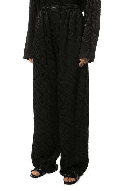 Брюки BALENCIAGA черного цвета по цене 99500 руб., арт. 659026/TL058, фото 3 Брюки BALENCIAGA, арт. 659026/TL058, фото 3