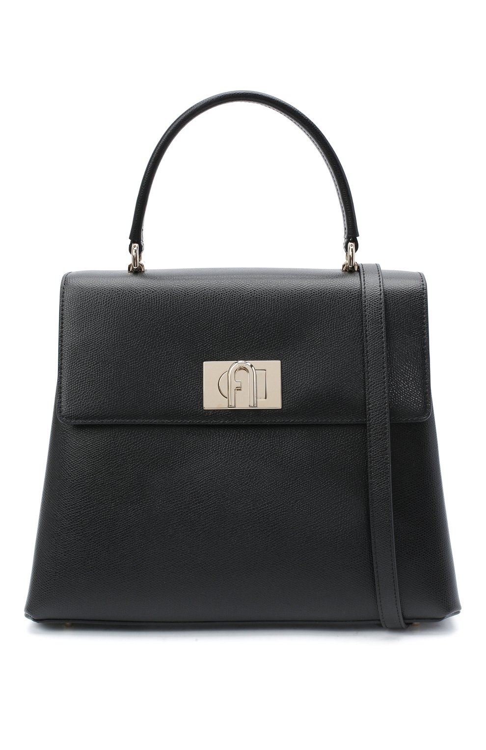本日限定価格★新品★FURLA★パイパー★黒★S PIPER FURLA フルラ S DOME BHV0 パイパー レザー Sサイズ ショルダー