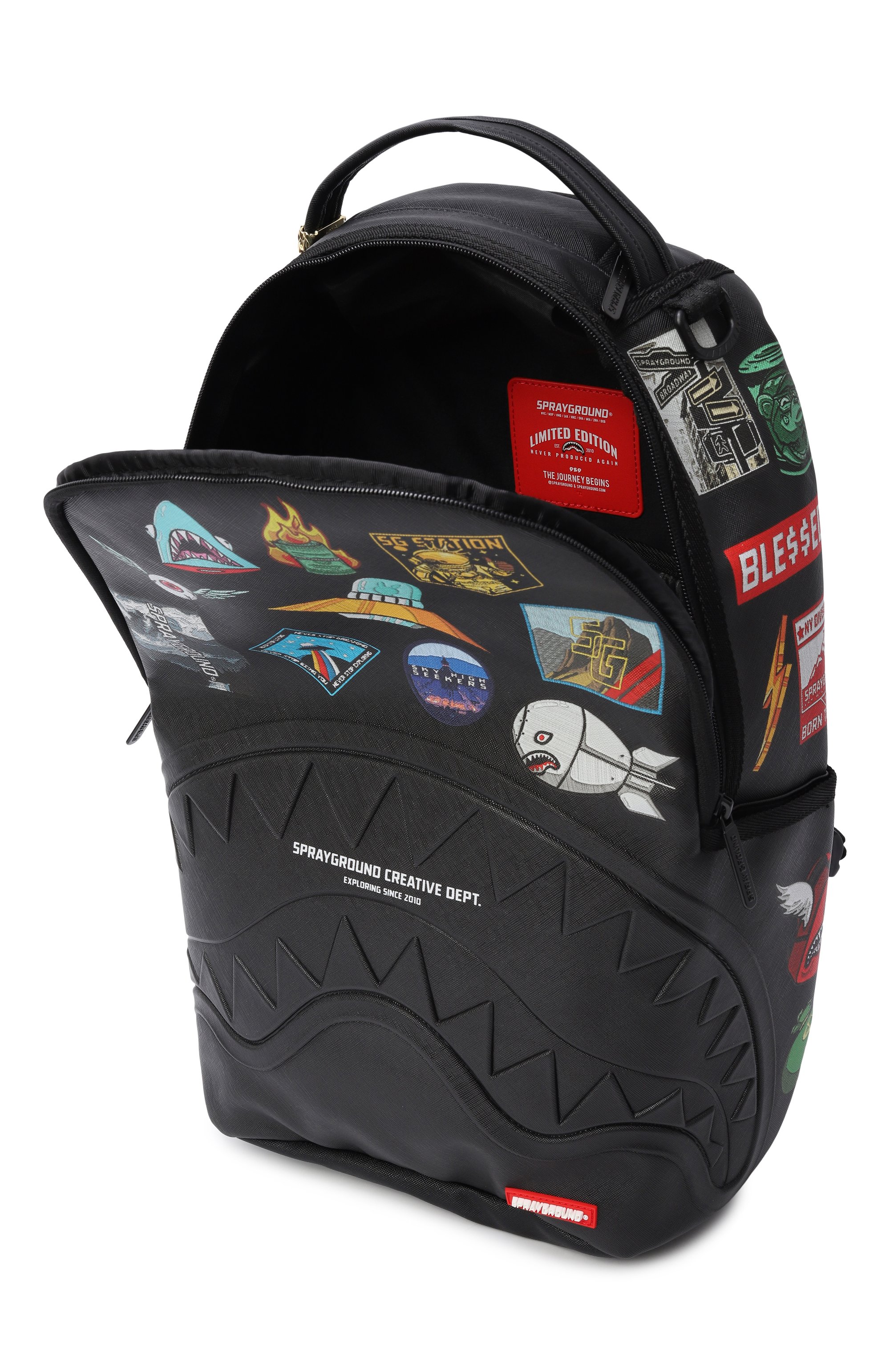 Рюкзак the journey begins SPRAYGROUND, арт. 910B8286NSZ/CARG0 PATCHES BACKPACK, фото 3