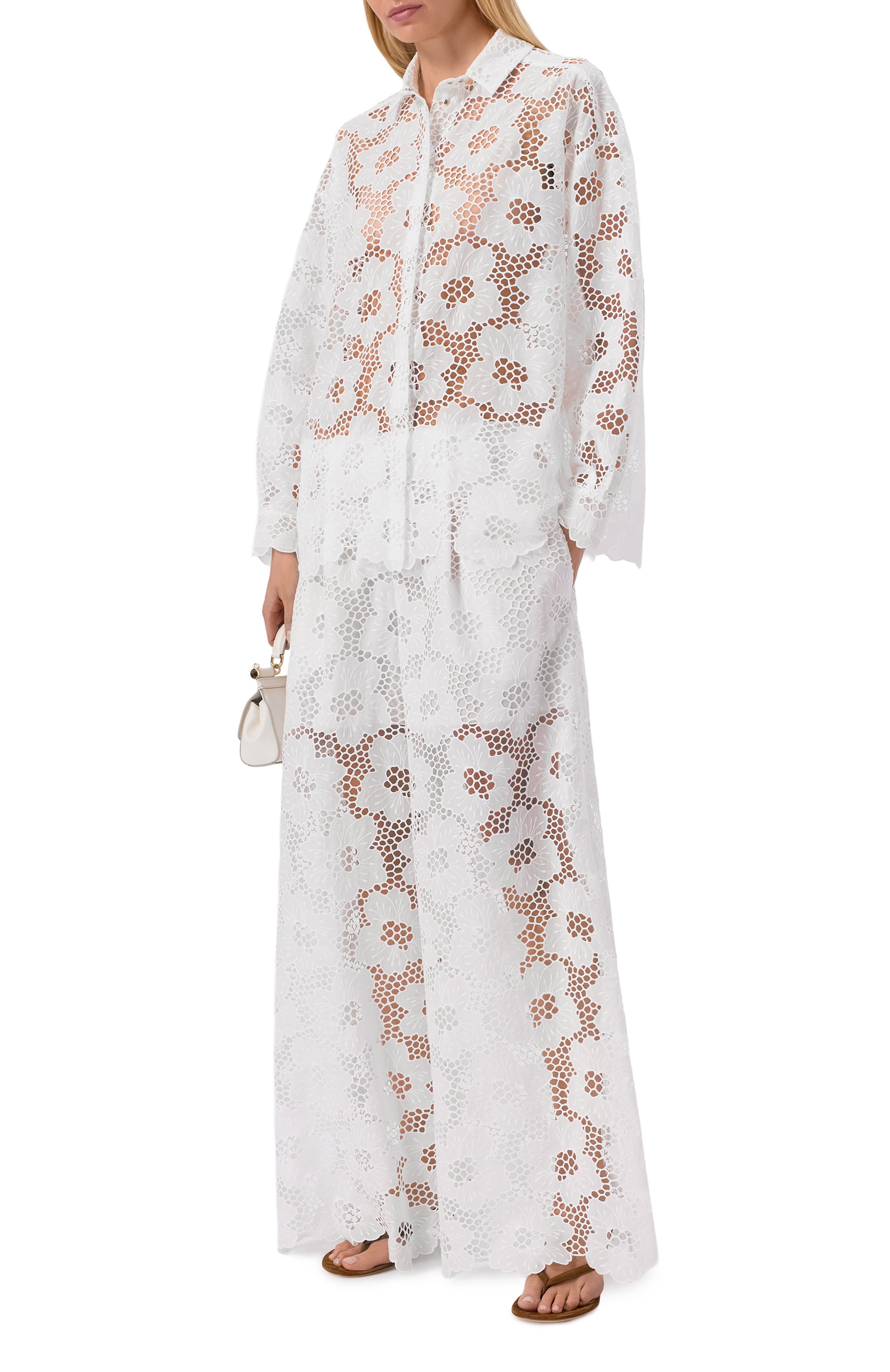 Хлопковые брюки VIKA GAZINSKAYA, арт. SS26-17217, фото 2