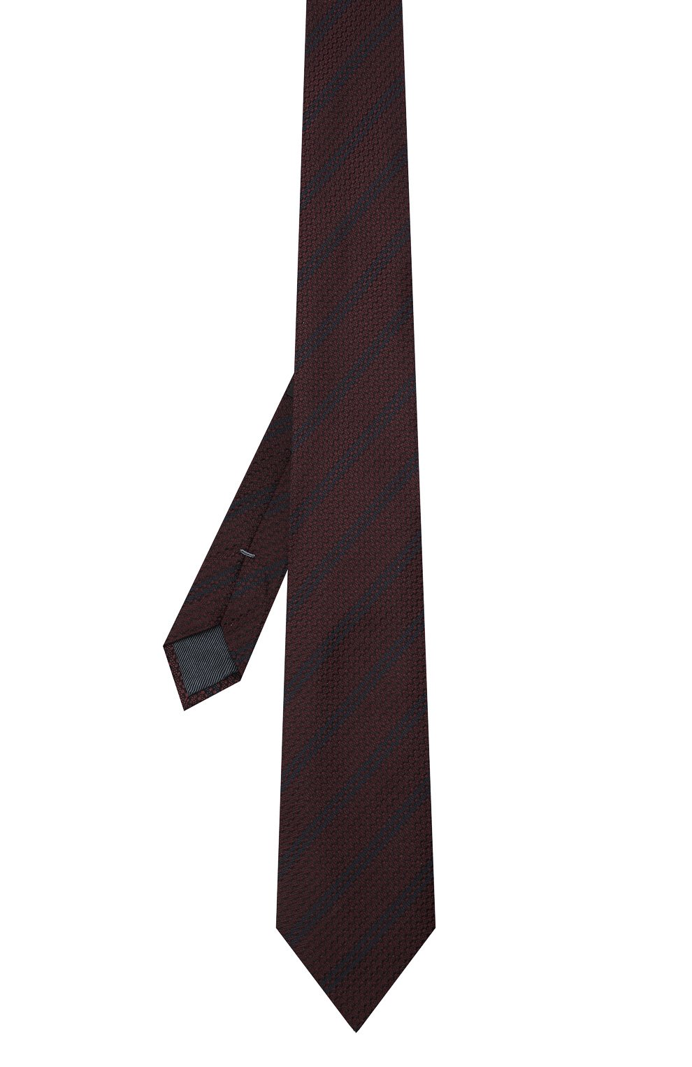 Шелковый галстук ZEGNA бордового цвета по цене 19650 руб., арт. Z2D33T/1XW, фото 3 Шелковый галстук ZEGNA, арт. Z2D33T/1XW, фото 3