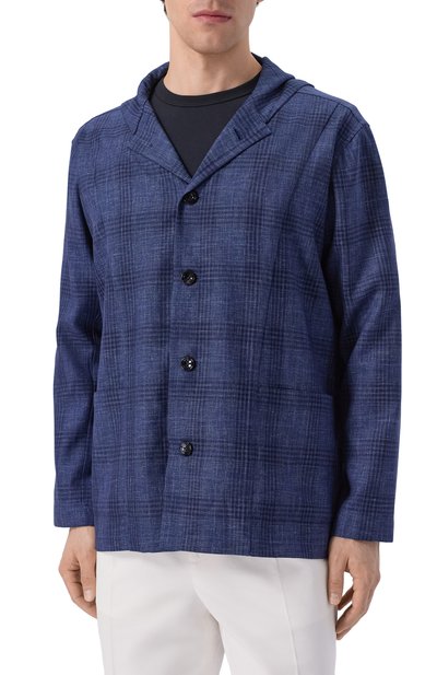 Шерстяная рубашка KITON, арт. UMCLUCAK0624E01, фото 3