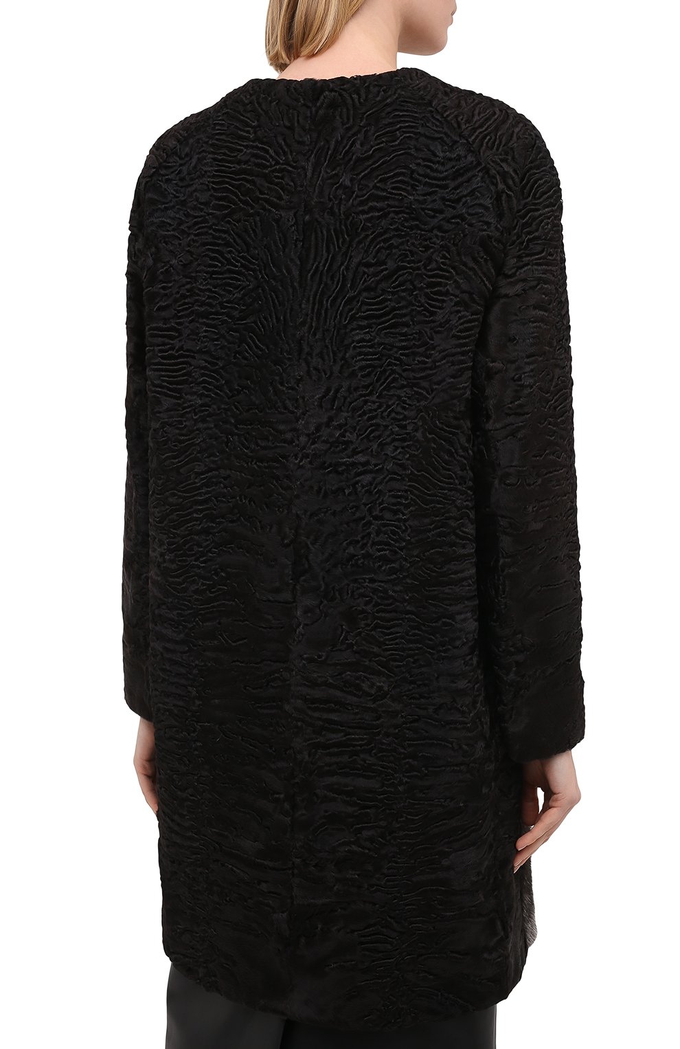 Шуба из норки и каракуля KITON, арт. D40687U/4L03, фото 4