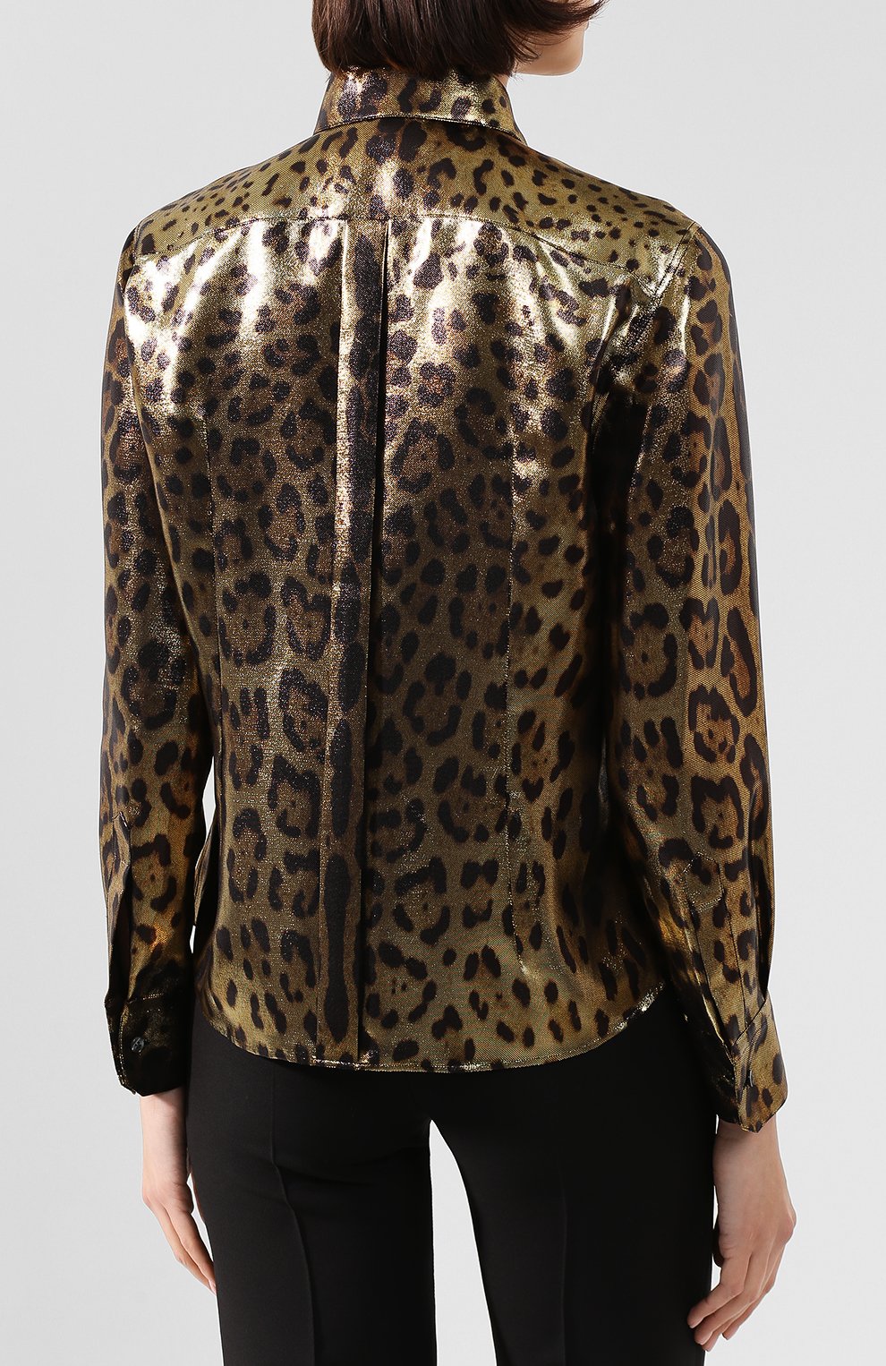 Шелковая блузка DOLCE & GABBANA, арт. F5L21T/HS160, фото 4