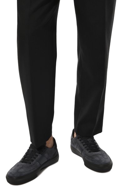 Замшевые кеды TOD’S, арт. XXM03E0GC50B4P, фото 3