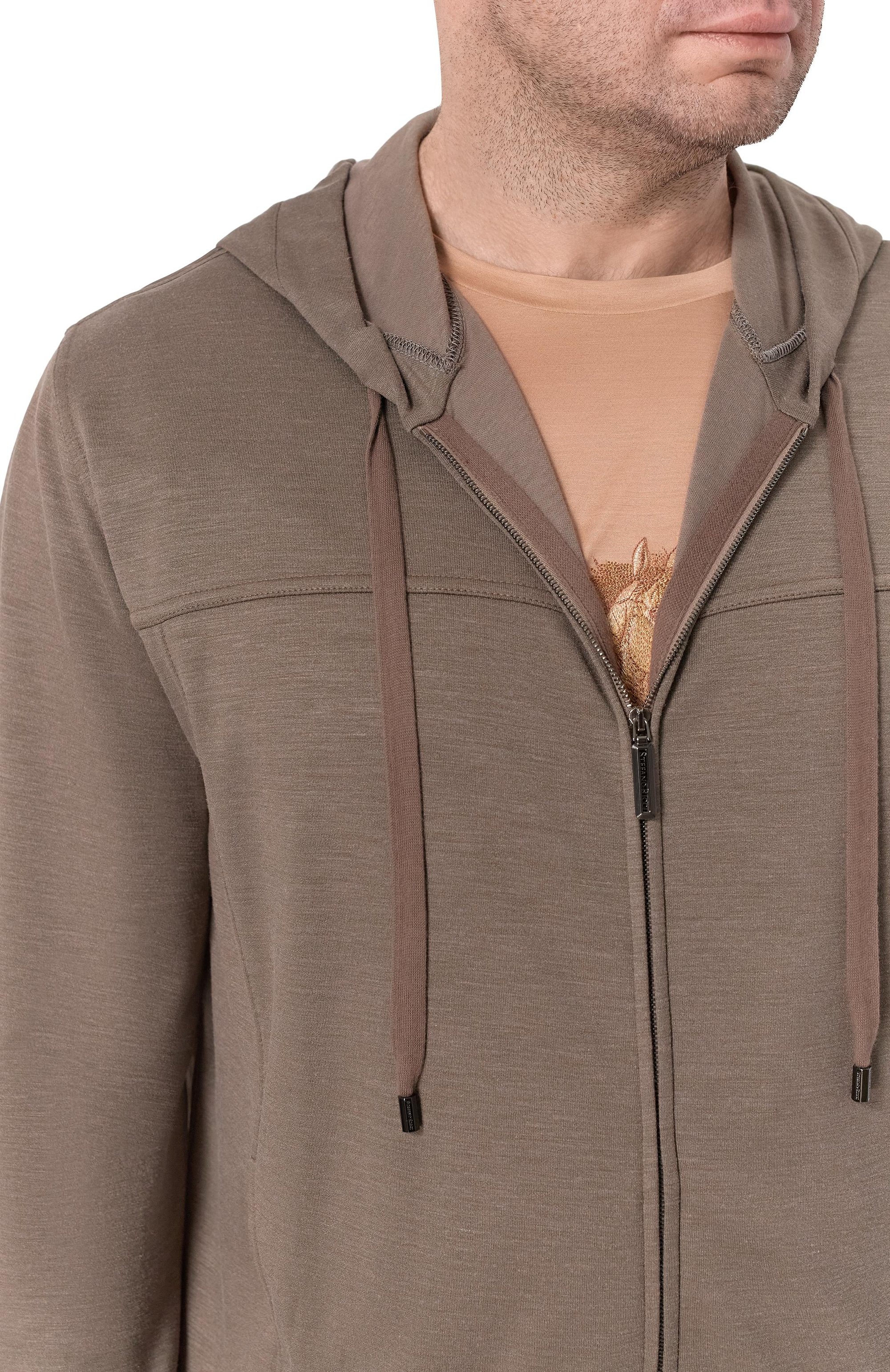 Толстовка из хлопка и шелка STEFANO RICCI, арт. K919072FCR/T26206_001, фото 5