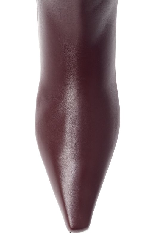 Кожаные сапоги Olympe 3JUIN 326W9001.F.1245345 Бордовый  326W9001.F.1245345 Фото 6