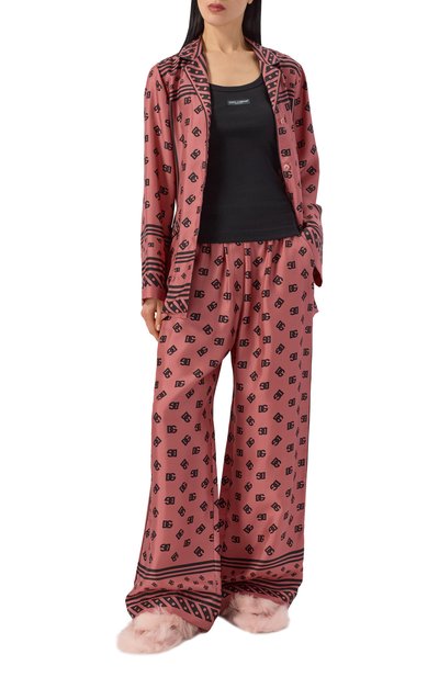 Шлепанцы из овчины DOLCE & GABBANA, арт. CQ0714/A9Y88, фото 3