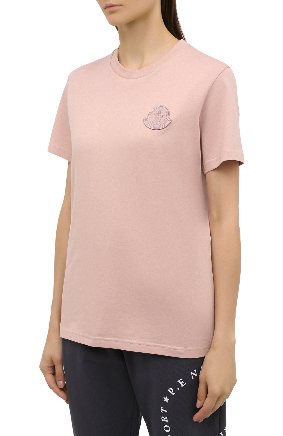 Хлопковая футболка MONCLER, арт. F2-093-8C759-00-V8161, фото 3