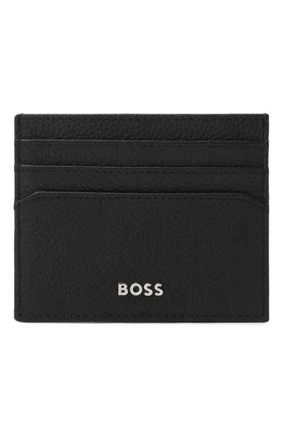 Мужской кожаный футляр для кредитных карт BOSS, арт. HBPU00002M