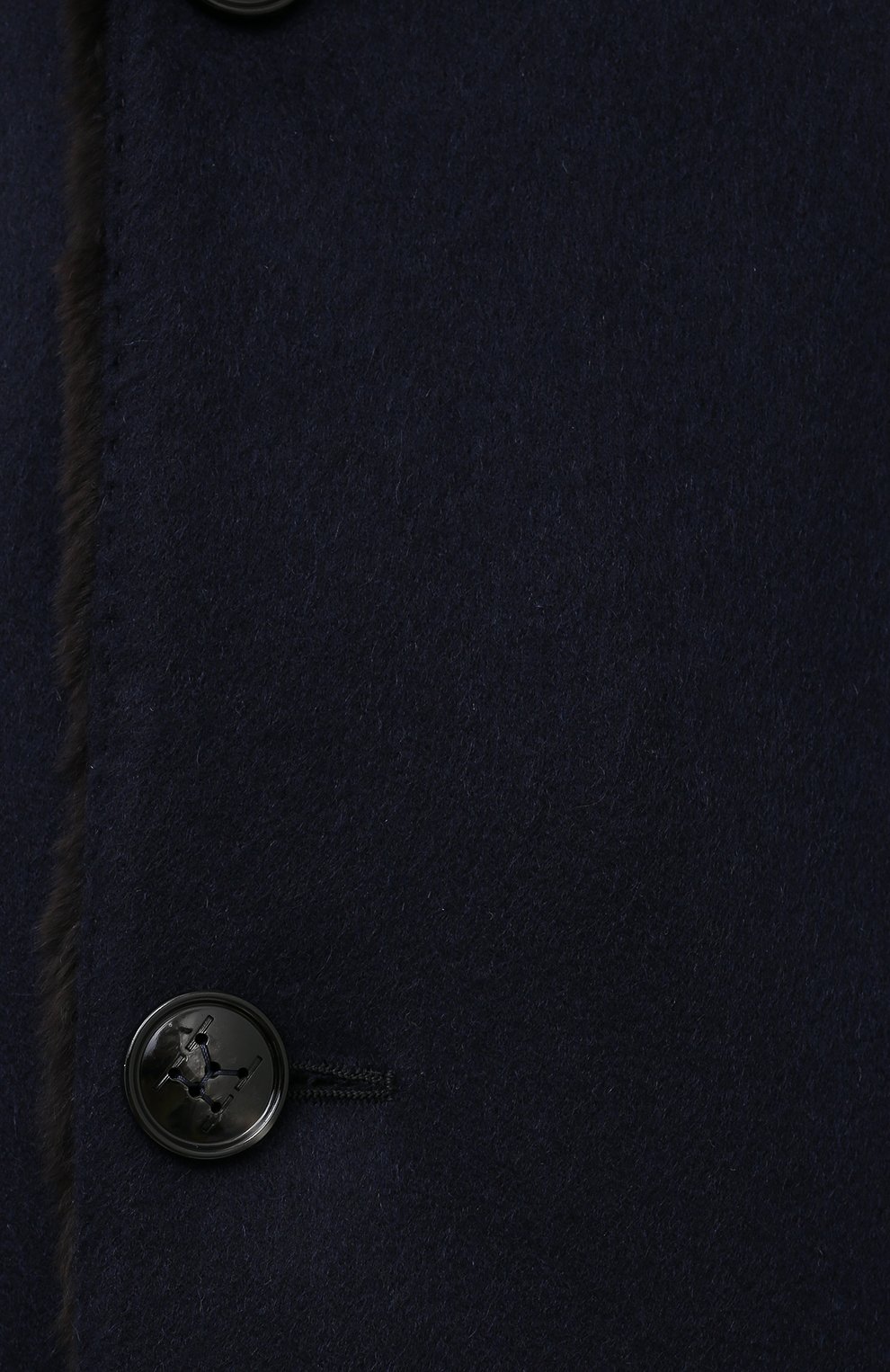 Кашемировое пальто с подкладкой из ласки KITON, арт. UW0480MV03R70, фото 5