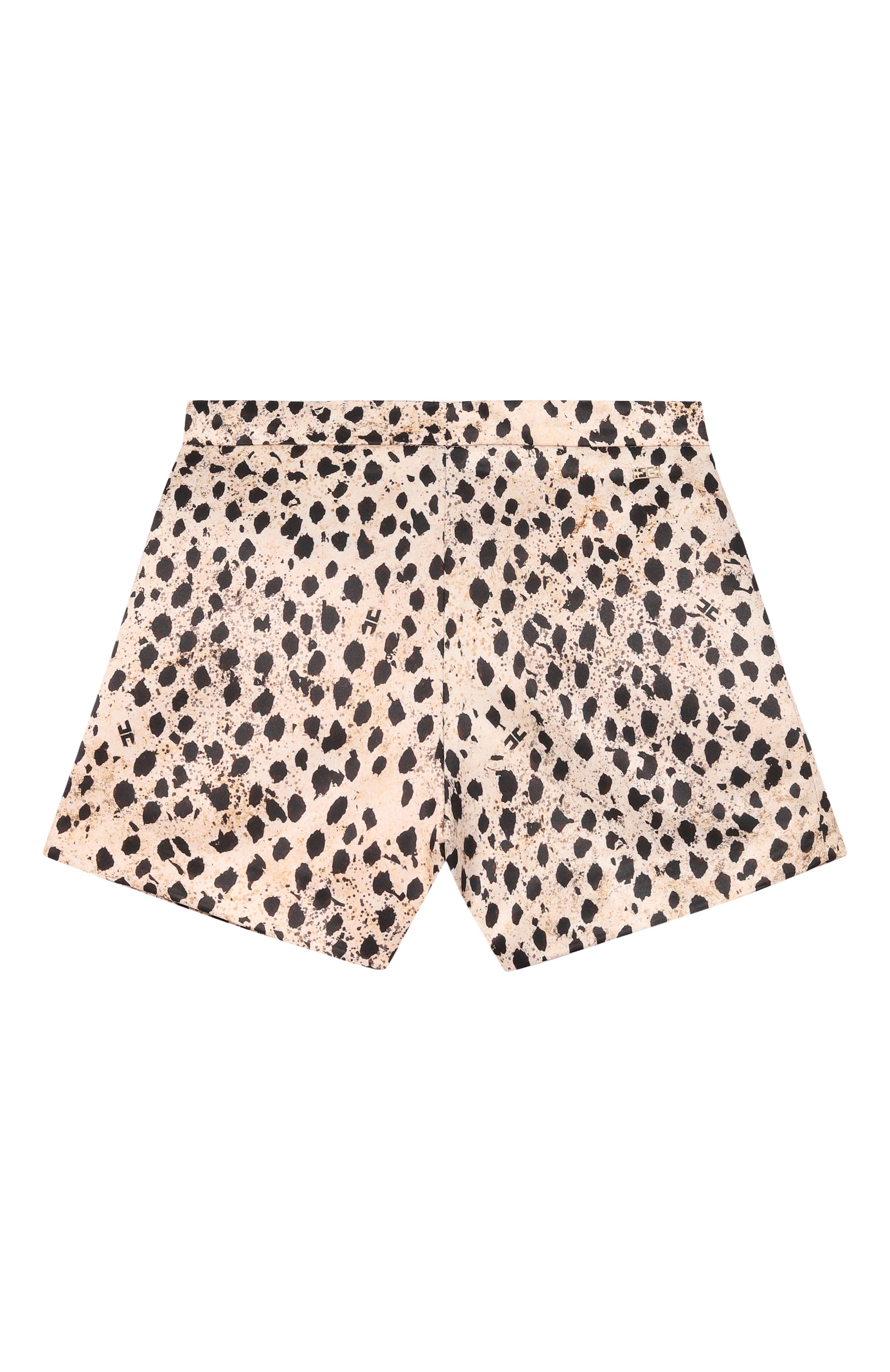 Шорты ELISABETTA FRANCHI LA MIA BAMBINA леопардового цвета по цене 19950 руб., арт. EFBE0860/RAE02_001, фото 1 Шорты ELISABETTA FRANCHI LA MIA BAMBINA, арт. EFBE0860/RAE02_001, фото 1