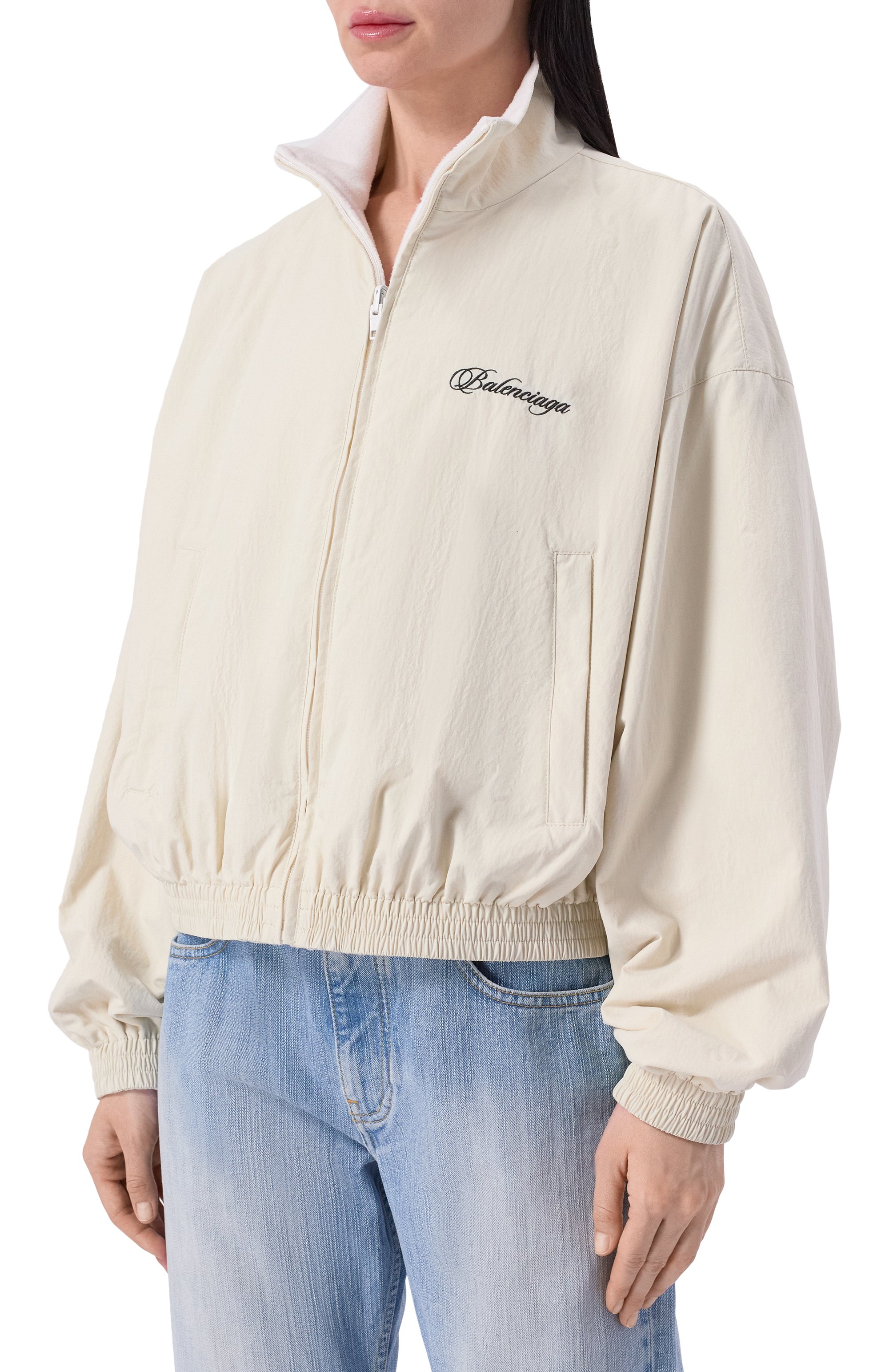 Двусторонняя куртка BALENCIAGA кремового цвета по цене 332000 руб., арт. 857746/TT004, фото 3 Двусторонняя куртка BALENCIAGA, арт. 857746/TT004, фото 3