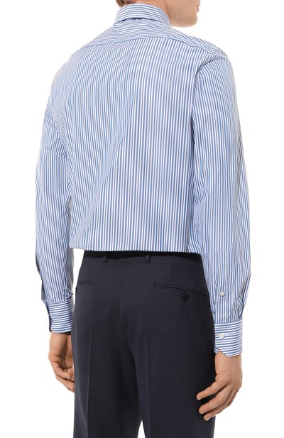 Хлопковая сорочка ZEGNA, арт. 701015A7/9MS0JI, фото 4