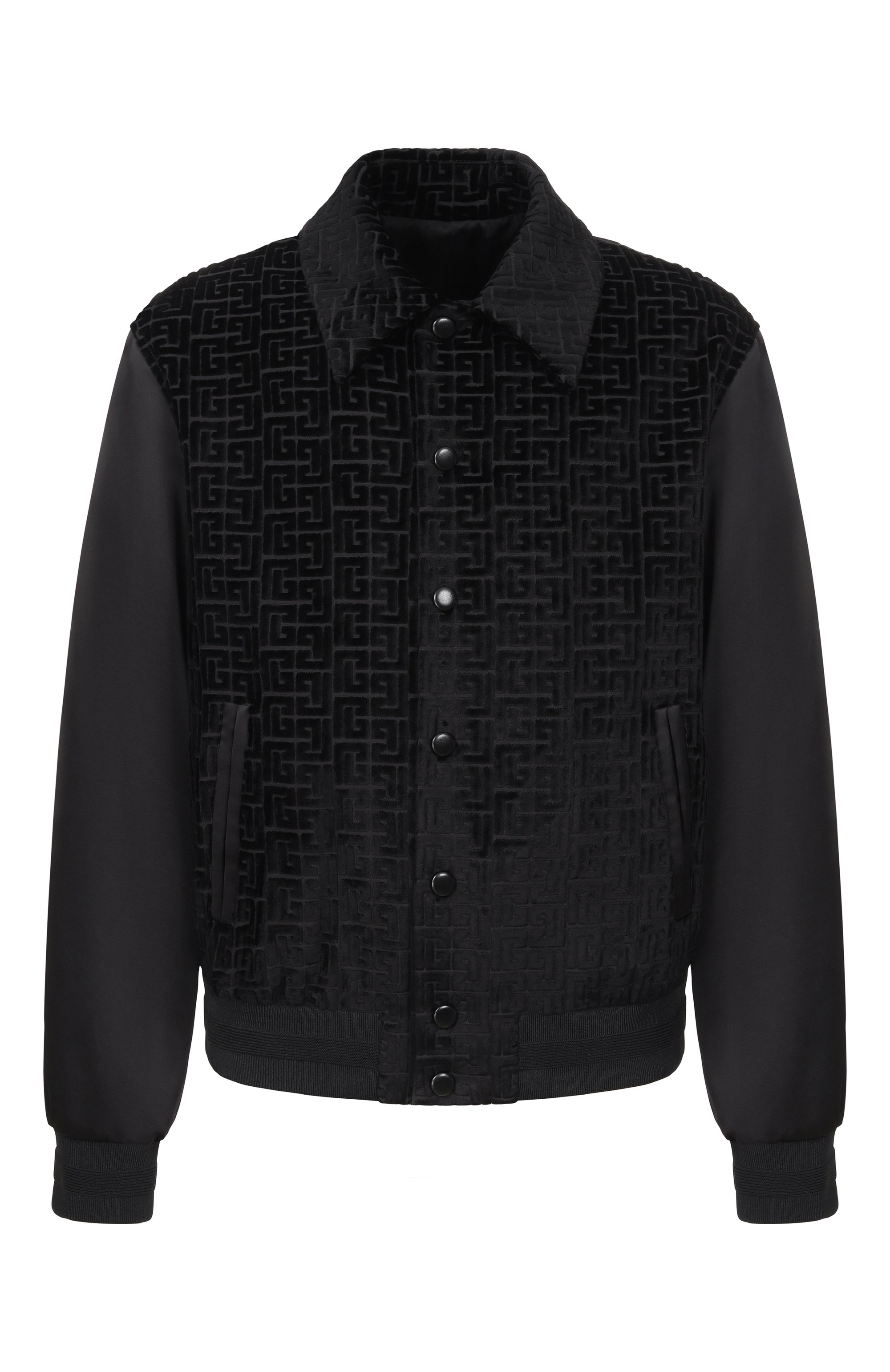 Бомбер с бархатной отделкой BALMAIN, арт. GH1TFA73/MI21, фото 1