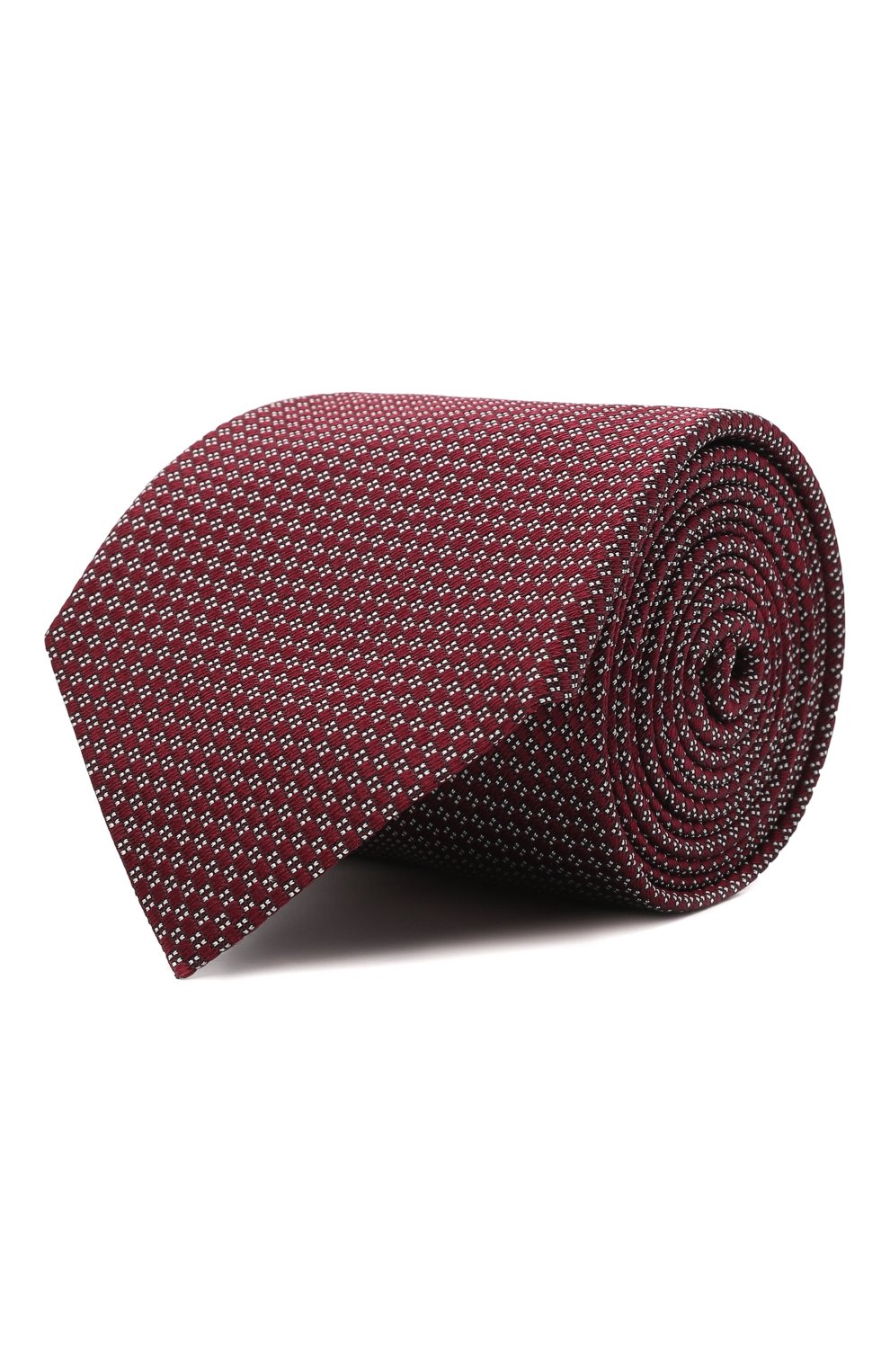 Шелковый галстук ZEGNA бордового цвета по цене 19950 руб., арт. Z3D02T/1UM, фото 1 Шелковый галстук ZEGNA, арт. Z3D02T/1UM, фото 1