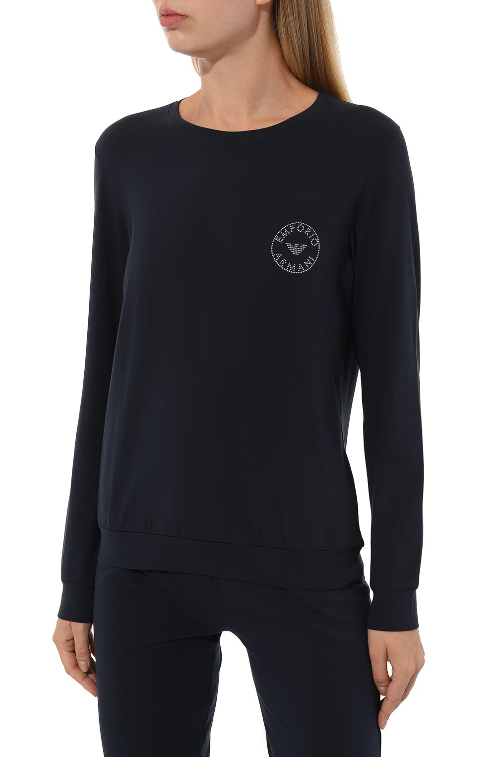 Хлопковая пижама EMPORIO ARMANI, арт. 164234/3F223, фото 2