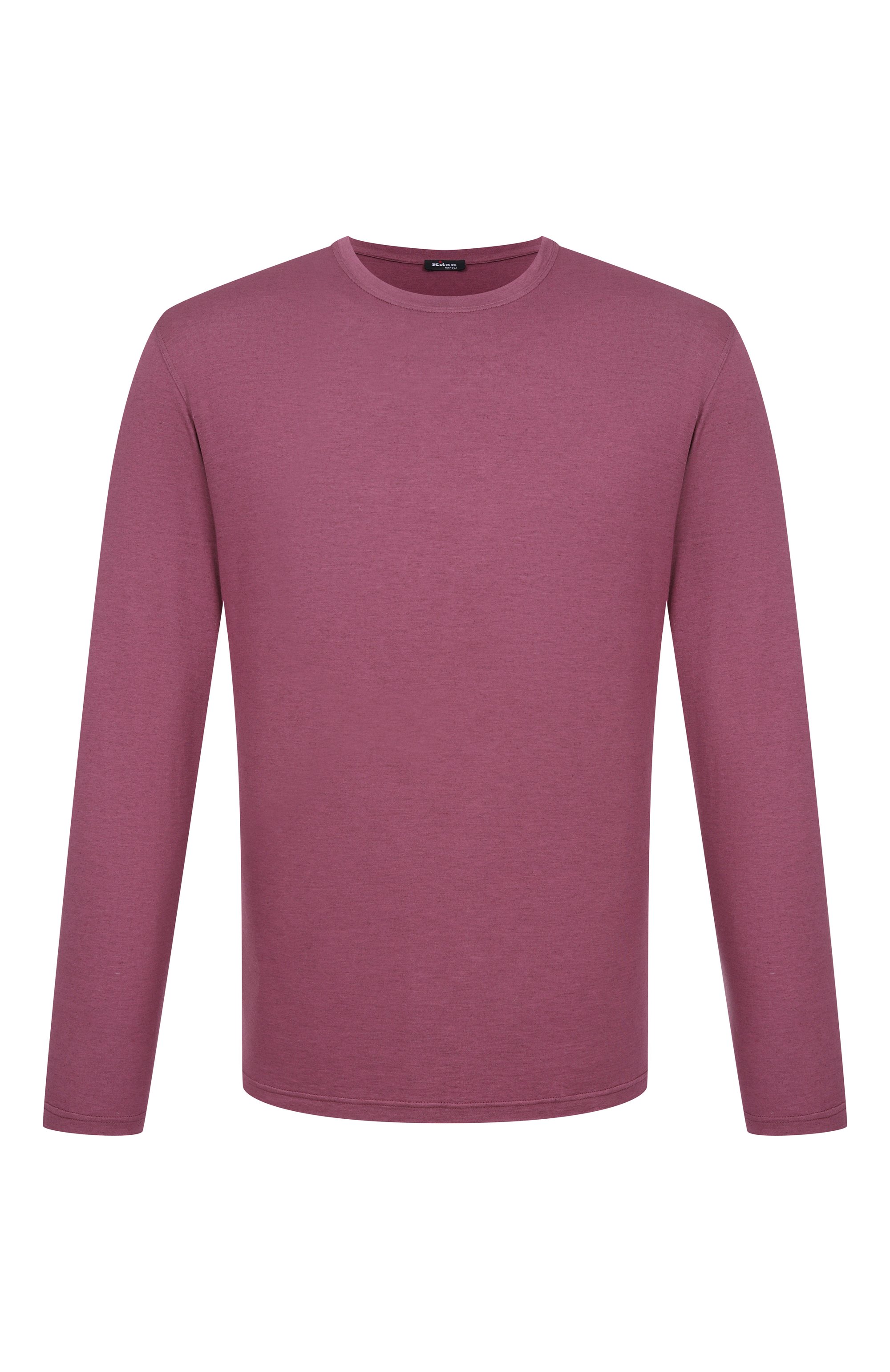 Лонгслив из хлопка и кашемира KITON, арт. UMK073510, фото 1