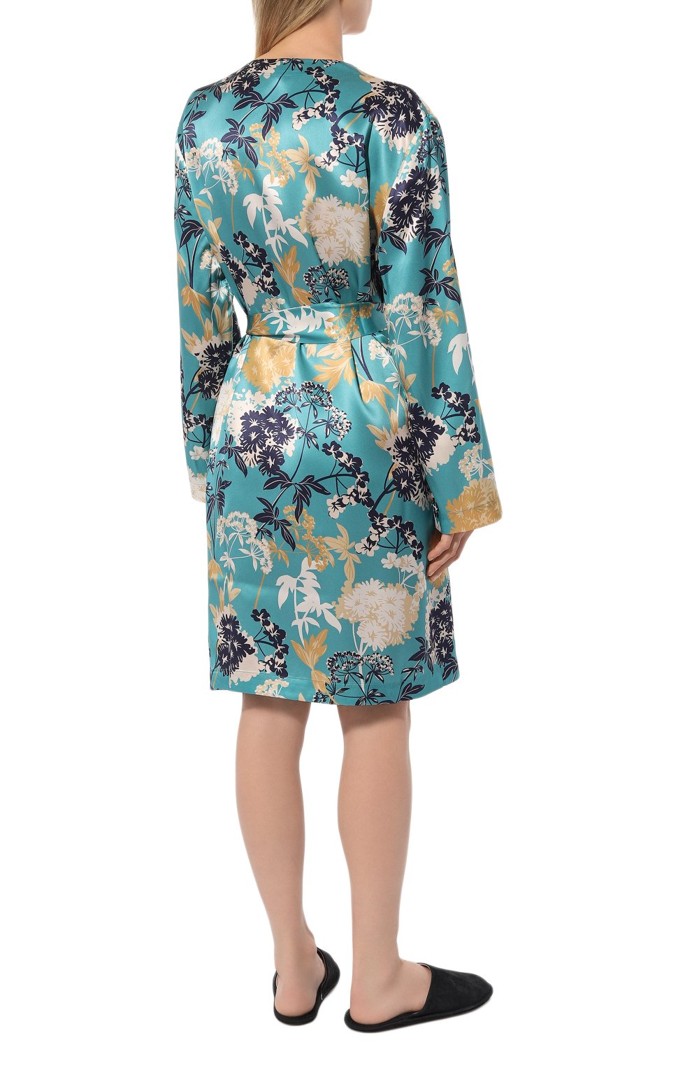 Шелковый халат LUNA DI SETA, арт. VLST61047, фото 4