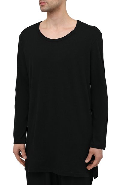Лонгслив из хлопка и льна YOHJI YAMAMOTO, арт. HD-T56-076, фото 3