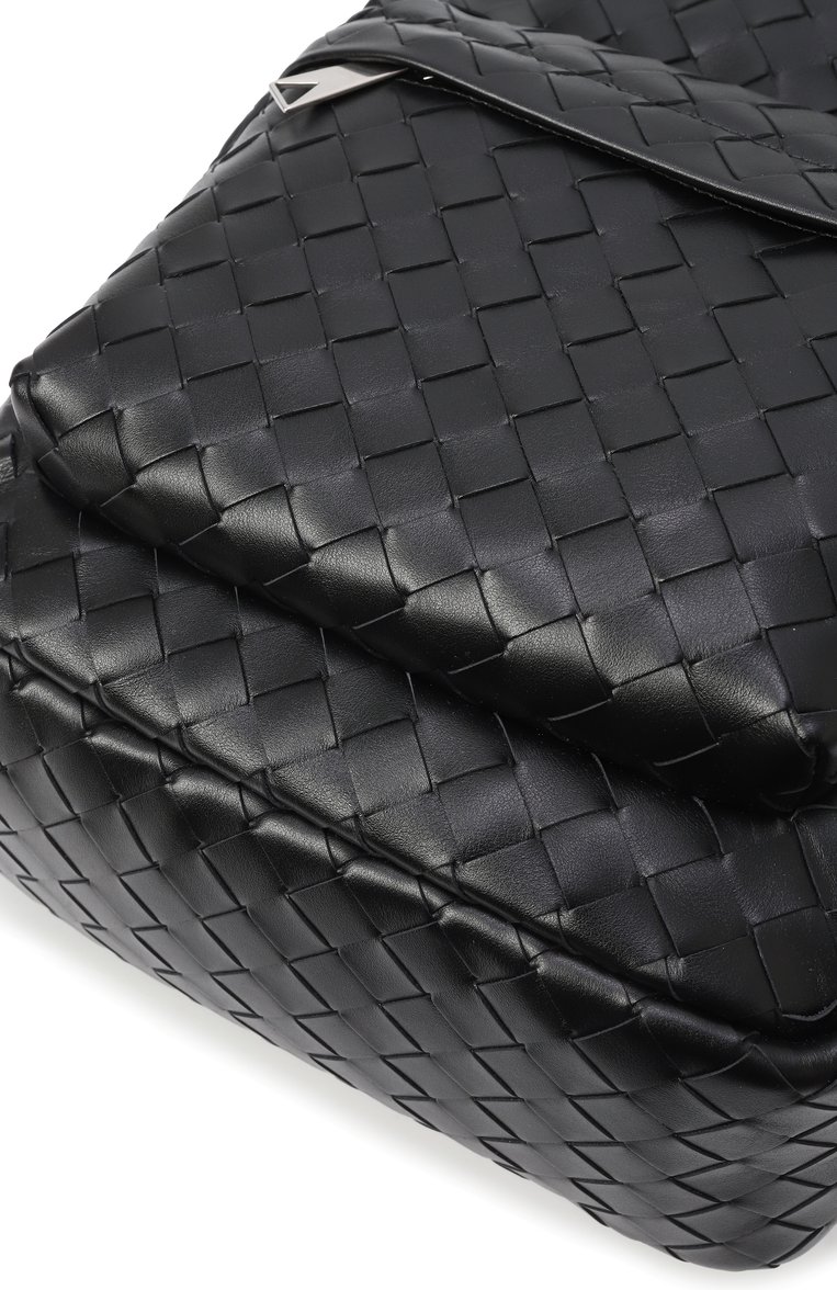 Мужской рюкзак intrecciato small BOTTEGA VENETA черного цвета, арт. 730728/V2HL2 | Фото 3 (Размер: large; Материал: Натуральная кожа)
