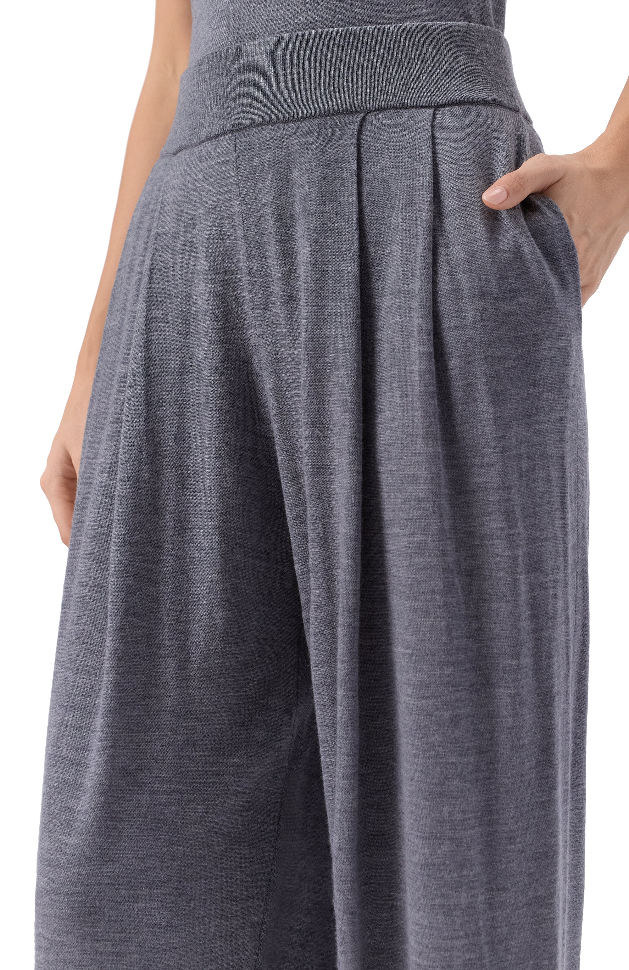 Джоггеры из шерсти и кашемира 12 STOREEZ, арт. 136597, фото 5