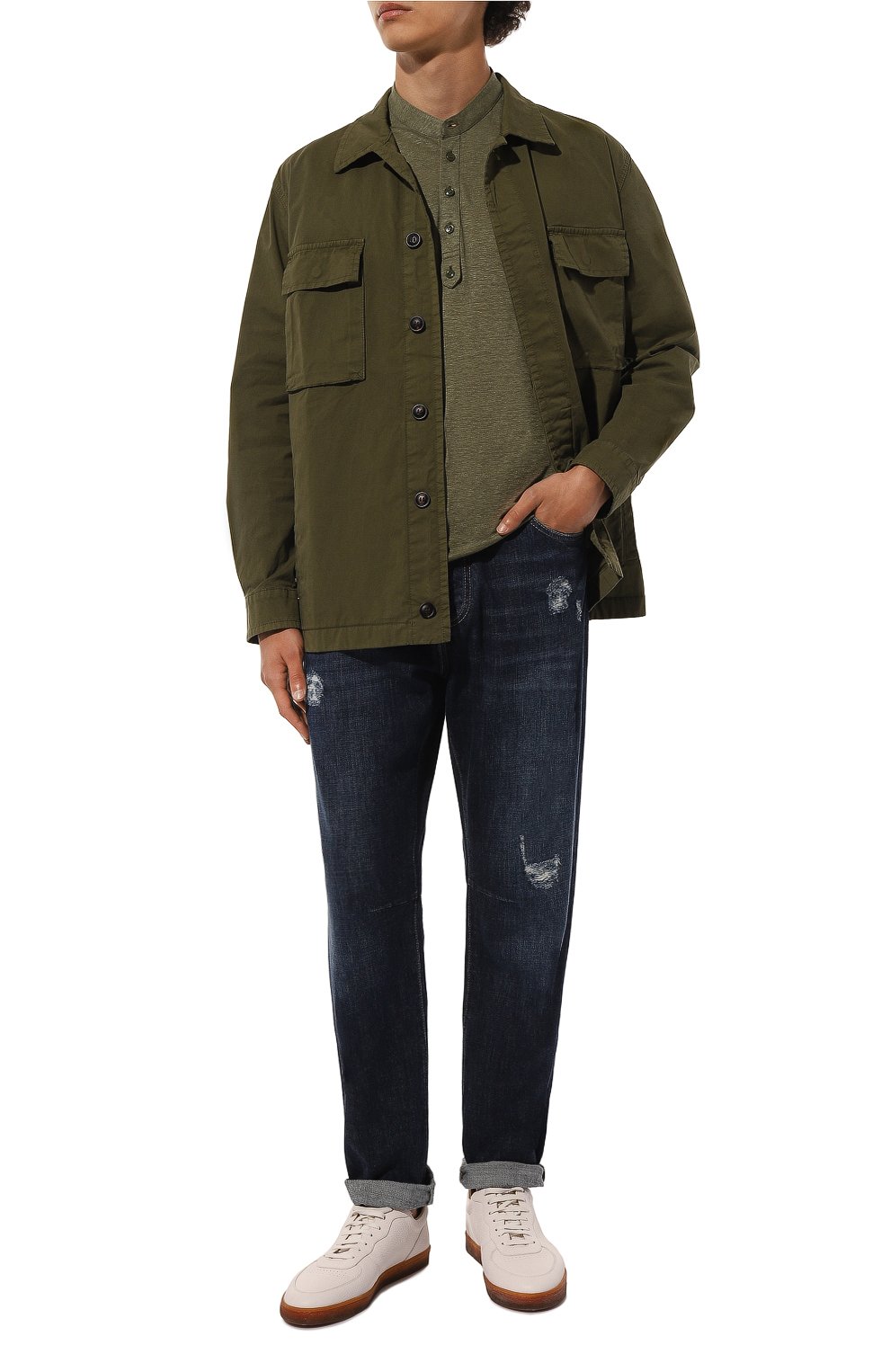 Джинсы leisure fit BRUNELLO CUCINELLI, арт. M0Z37B2279, фото 2