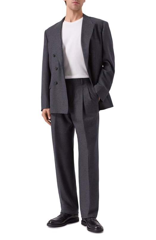 Шерстяные брюки 12 STOREEZ 133585 Серый  133585 Фото 2