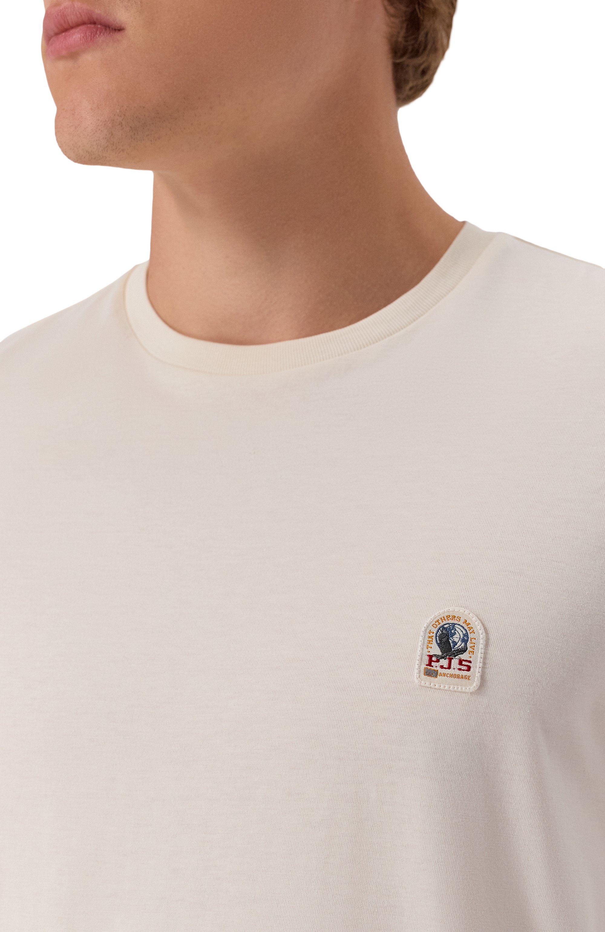 Хлопковая футболка PARAJUMPERS, арт. 25WMPMTSEY29, фото 5