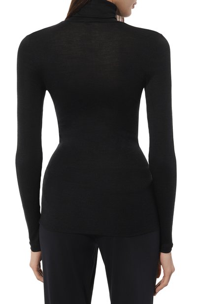 Водолазка из шерсти и шелка HANRO, арт. 071423, фото 4