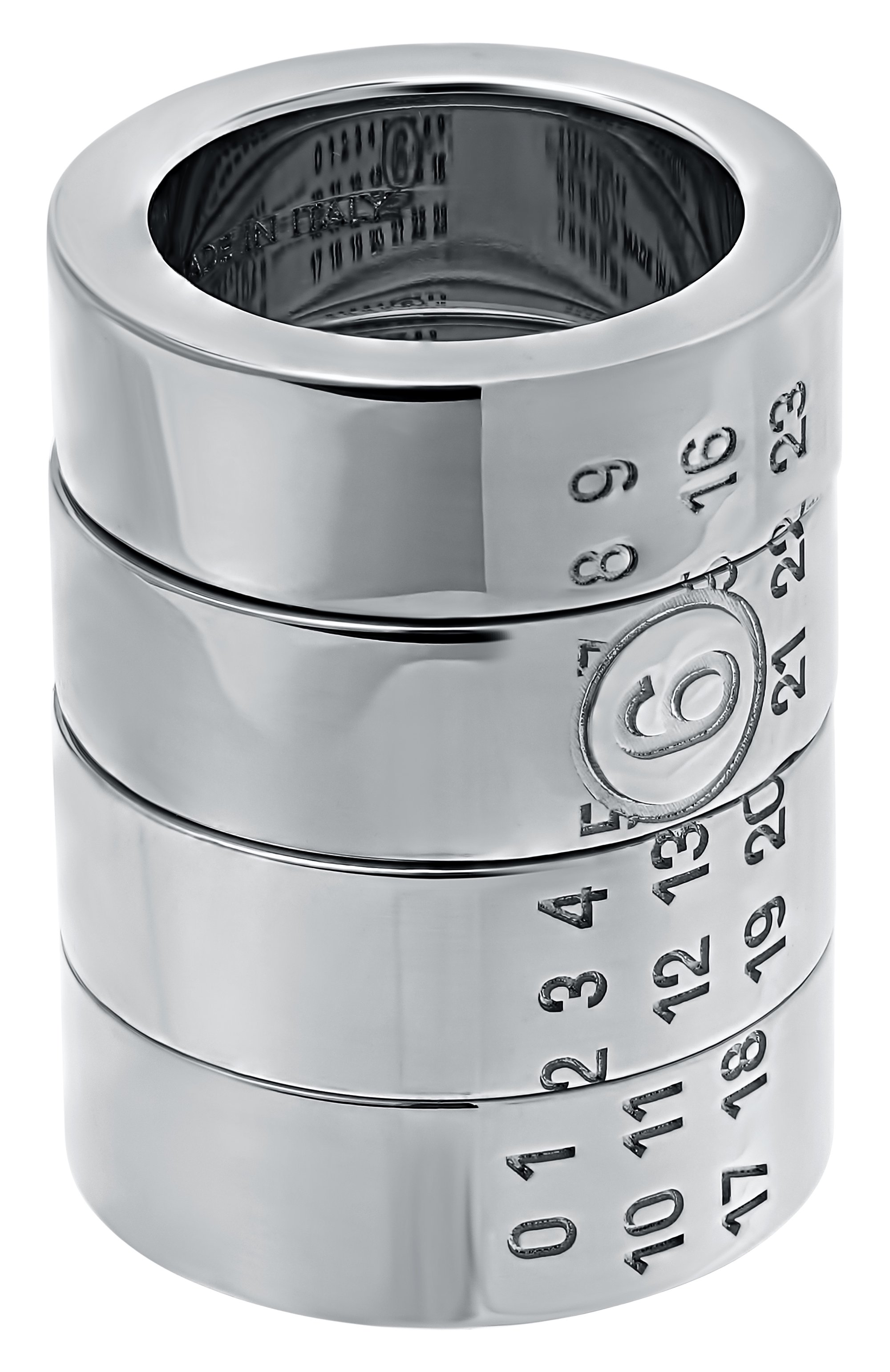 Комплект из четырех колец MM6, арт. SM7UQ0113 P8754, фото 1