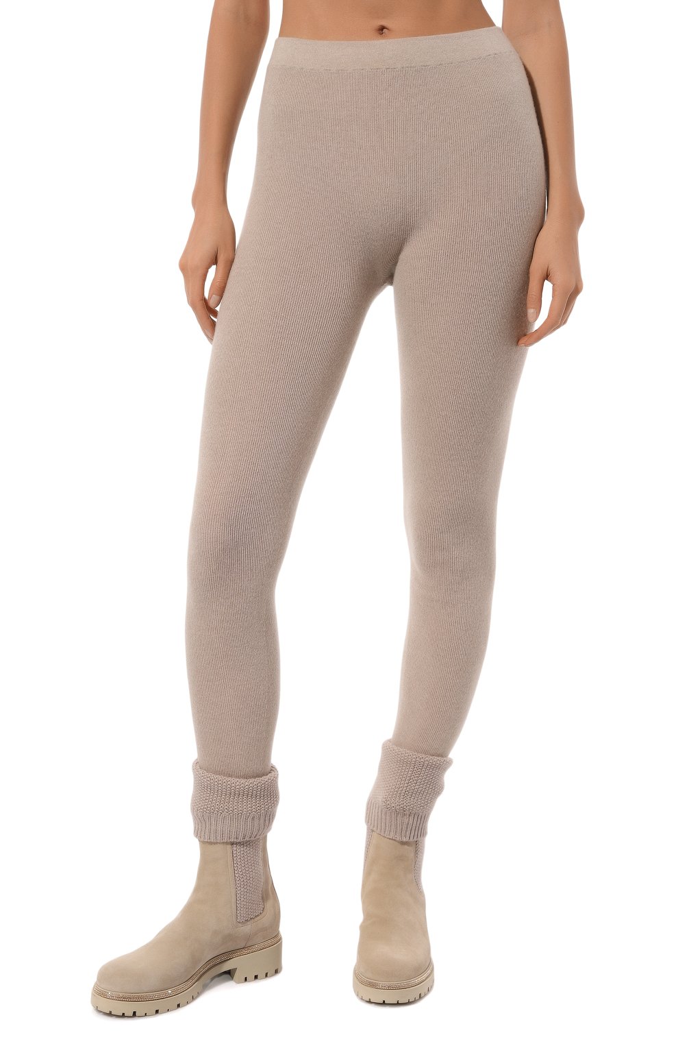 Кашемировые легинсы MVST светло-бежевого цвета по цене 99750 руб., арт. TSA05PM/2533, фото 3 Кашемировые легинсы MVST, арт. TSA05PM/2533, фото 3