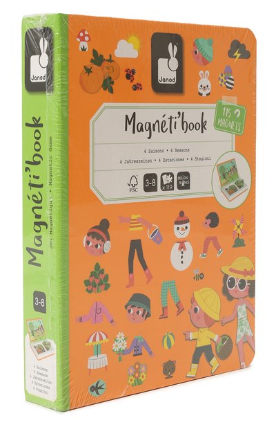 Магнитная книга-игра времена года JANOD, арт. J02721, фото 2