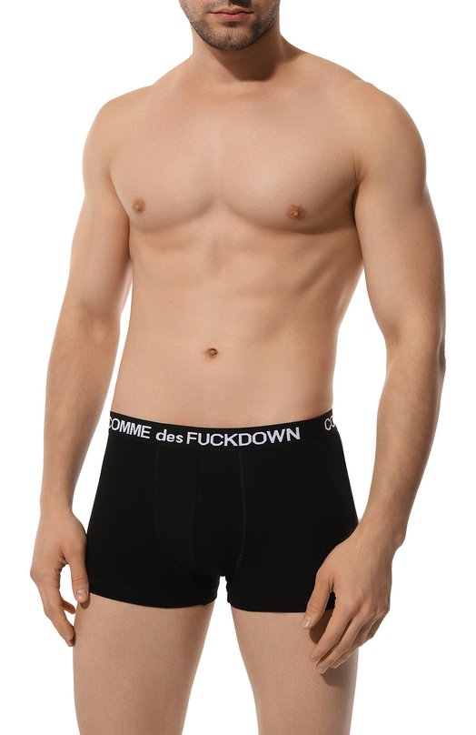Хлопковые боксеры Comme des Fuckdown CFACM00203 Чёрный  CFACM00203 Фото 2