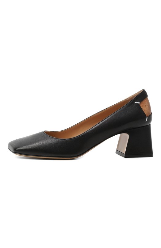 Кожаные туфли Maison Margiela S58WL0226/P3753 Чёрный  S58WL0226/P3753 Фото 4
